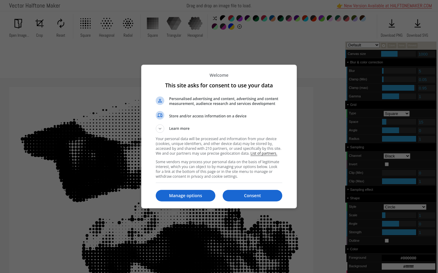 Vector Halftone Maker